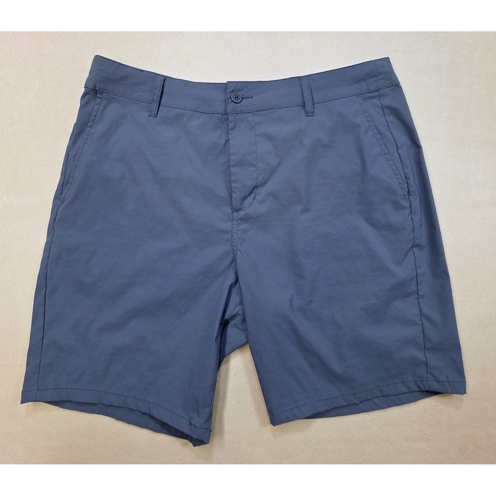 Marsh Wear Mens 36 Prime Shorts Blue Nylon Stretch LIMITED USE Hybrid Chino